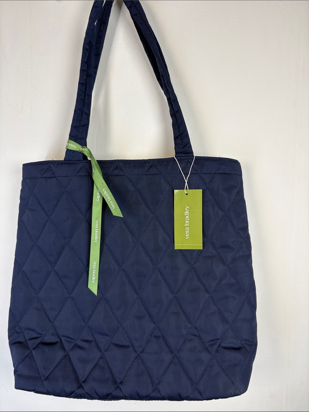 VERA BRADLEY New Original Quilted Peacoat Tote Bag